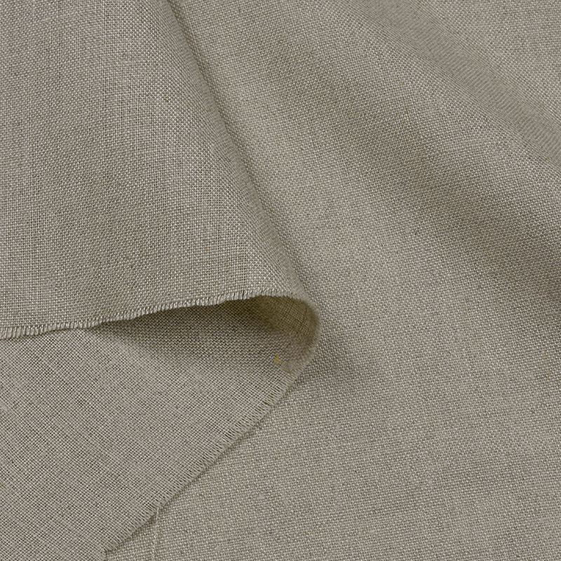 Linen Fabric Natural - 200G 9Sx9S Jesienne tkaniny lniane na