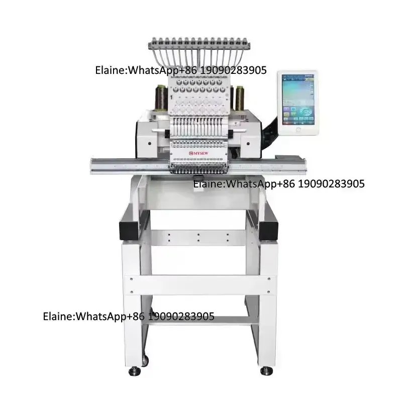 Embroidery Machine Computerized - MYSEW MBC1201 Automatyczna Przemysłowa Jednogłowicowa 15-igłowa