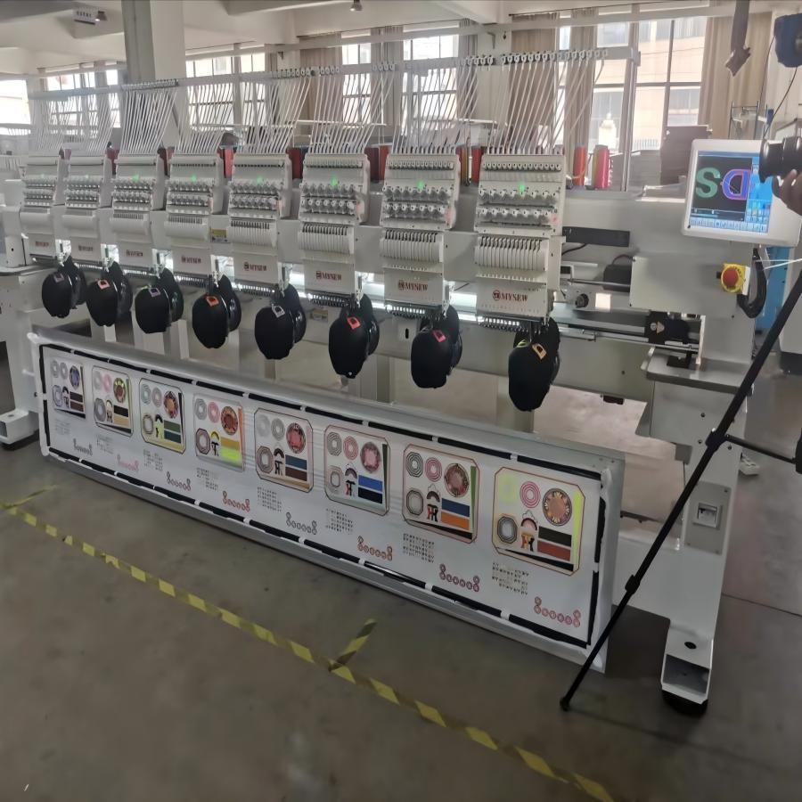 Embroidery Machine Computerized - Cena profesjonalnej, automatycznej, komputerowej hafciarki przemysłowej