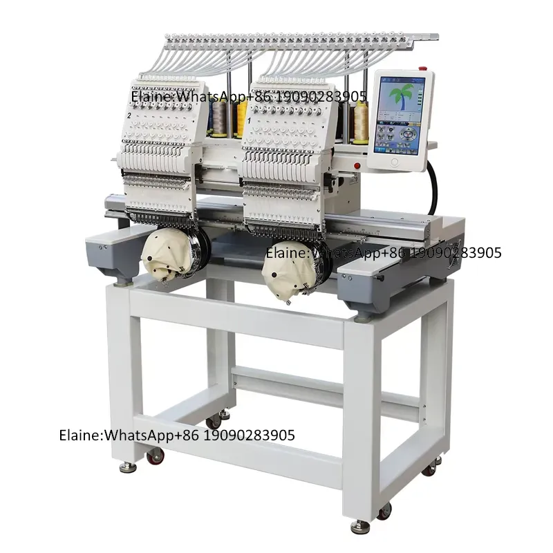 Embroidery Machine Computerized - MBC-1202/1502 12/15 Igieł, 2 Głowice, Szybka,
