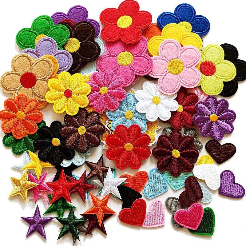 2-10Pcs Kwiatowe naszywki na n – Embroidery Letter M recenzja i cena