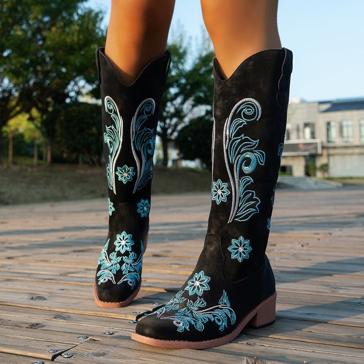 Modne damskie buty retro, dams – Embroidery Youtube recenzja i cena