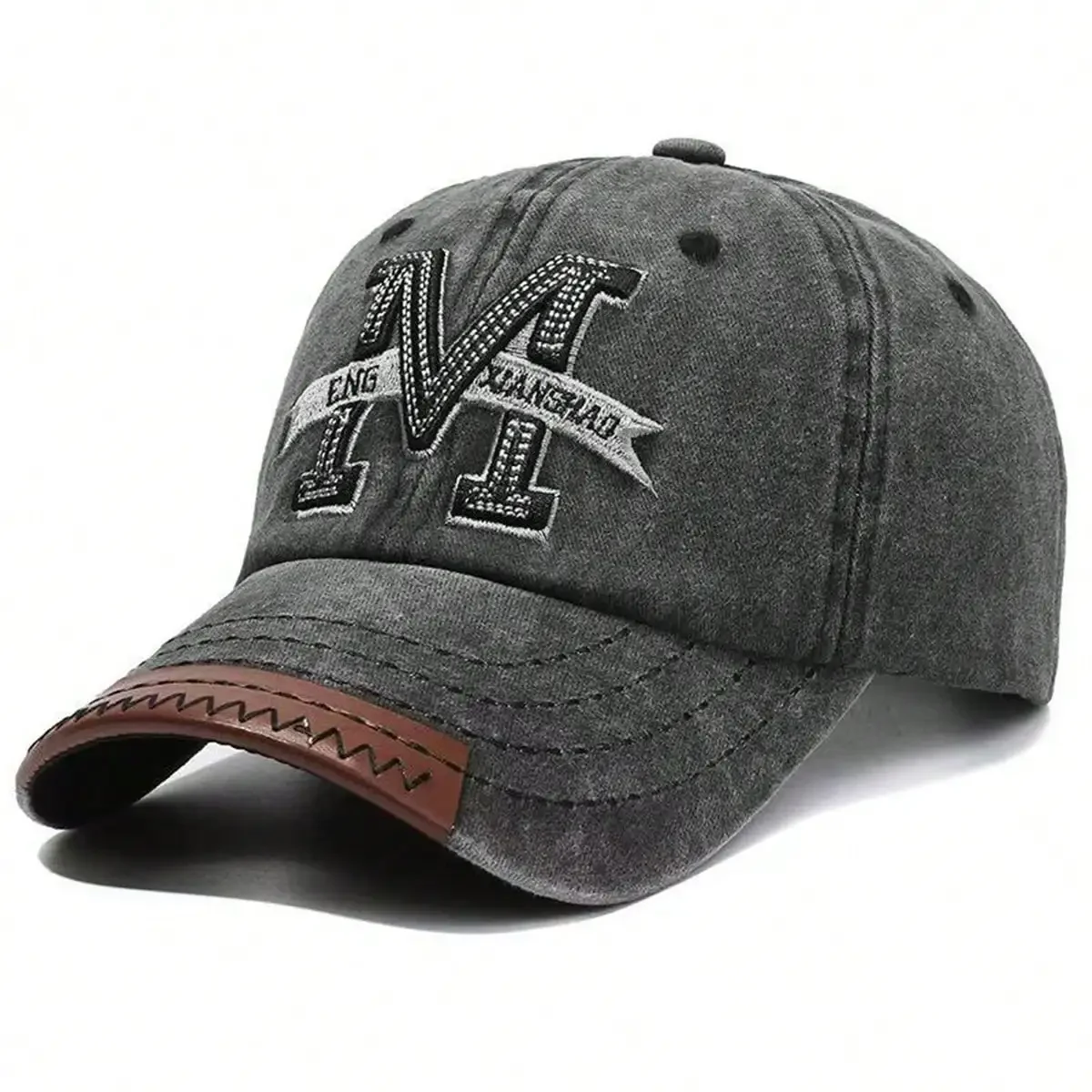 Unisexowe czapki baseballowe z – Embroidery Letter M recenzja i cena