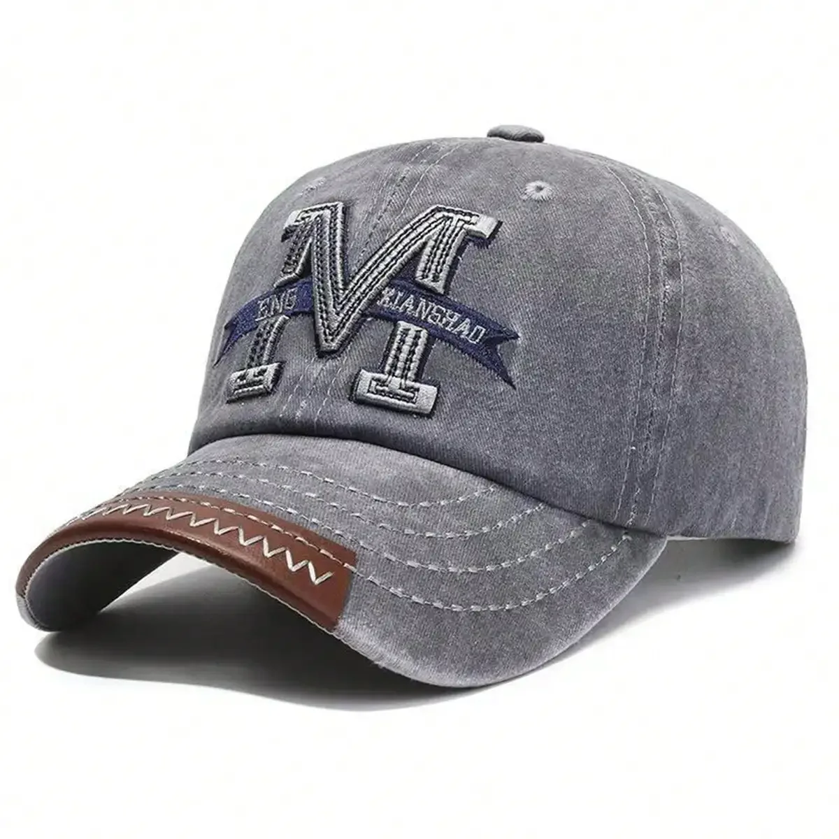 Unisexowe czapki baseballowe z – Embroidery Letter M recenzja i cena