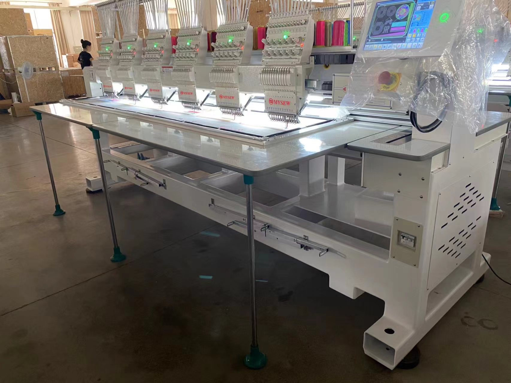 MFGS 1506 15 s 6-głowicowa aut – Embroidery Machine Computerized recenzja i cena