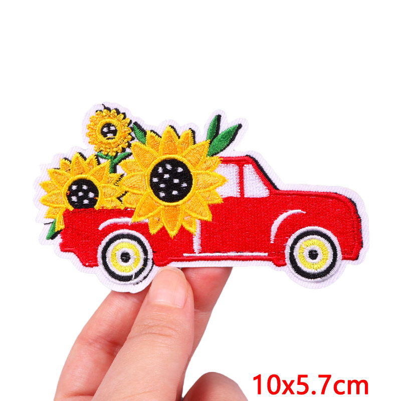 Naszywka haft słonecznik naszy – Embroidery Daisy Flower recenzja i cena