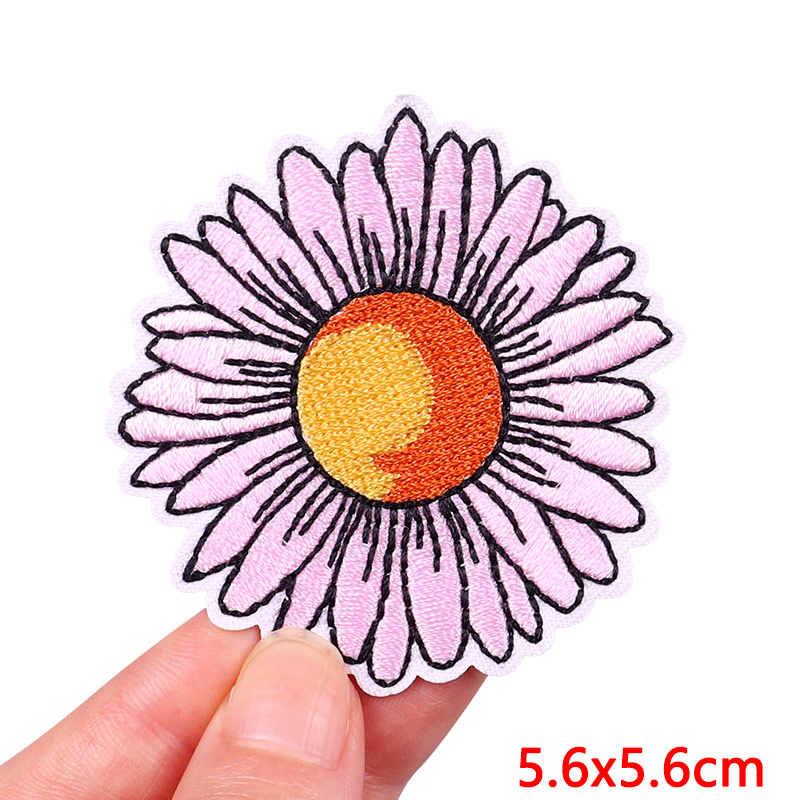 Naszywka haft słonecznik naszy – Embroidery Daisy Flower recenzja i cena