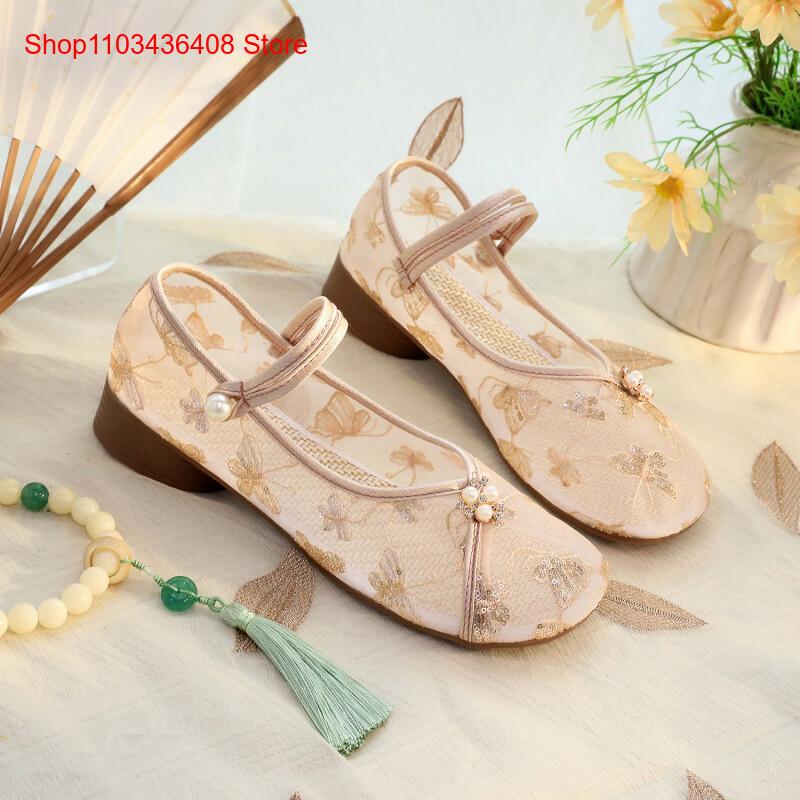 Nowe siateczkowe buty na niski – Embroidery Style recenzja i cena