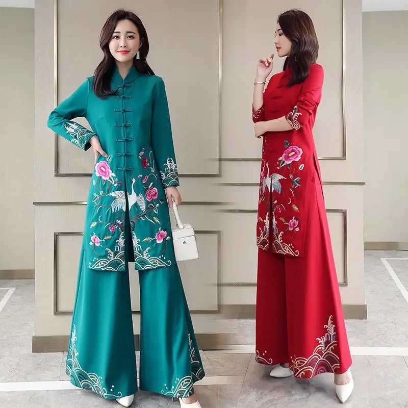 Długi zestaw w stylu etnicznym – Embroidery Youtube recenzja i cena