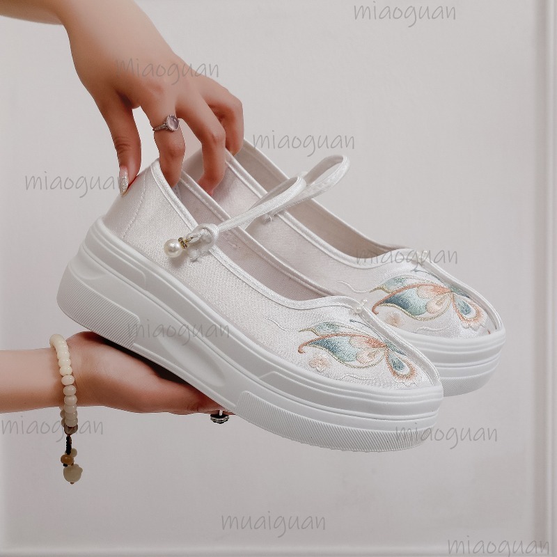 Damskie buty w stylu chińskim, – Embroidery Style recenzja i cena