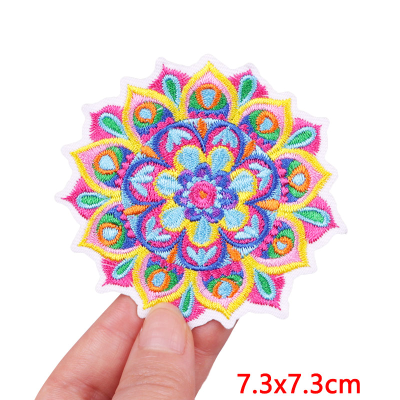 Mała naszywka z kwiatami stokr – Embroidery Daisy Flower recenzja i cena