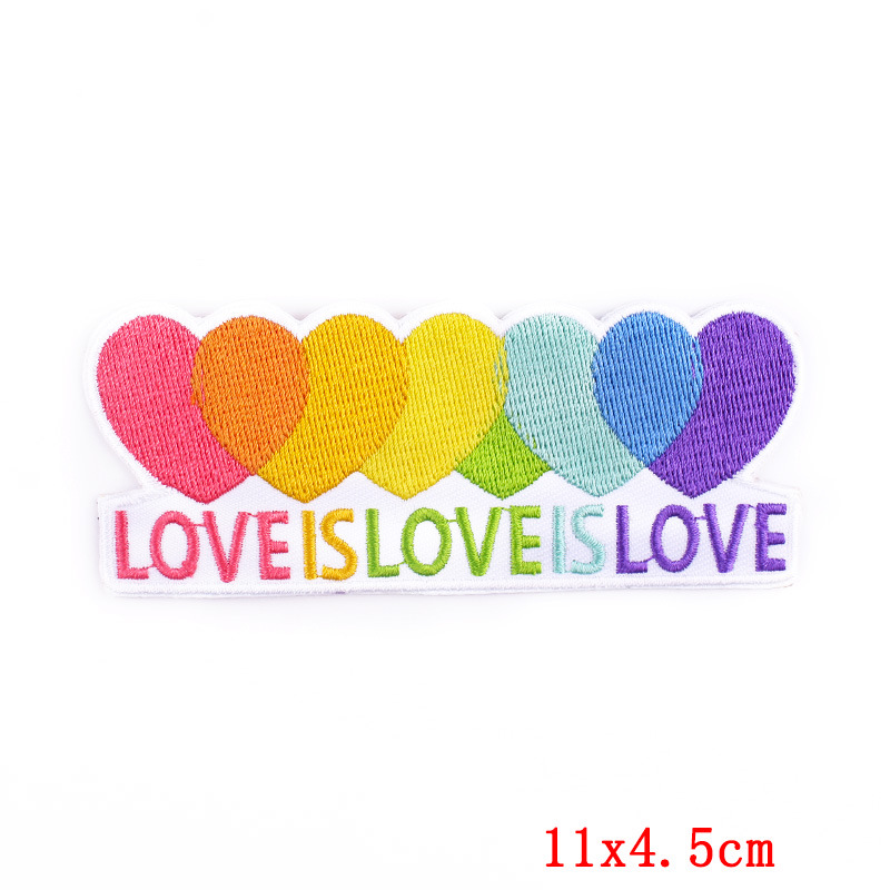 Naszywki naszywane na ubrania, – Embroidery Design Love recenzja i cena