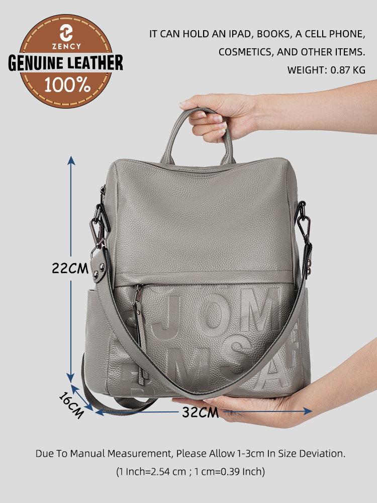 Plecak Zency Premium z prawdzi – Embroidery Font recenzja i cena