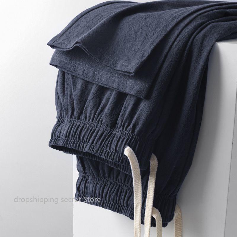 Letnie, miętowo-zielone spodni – Linen Fabric Natural recenzja i cena