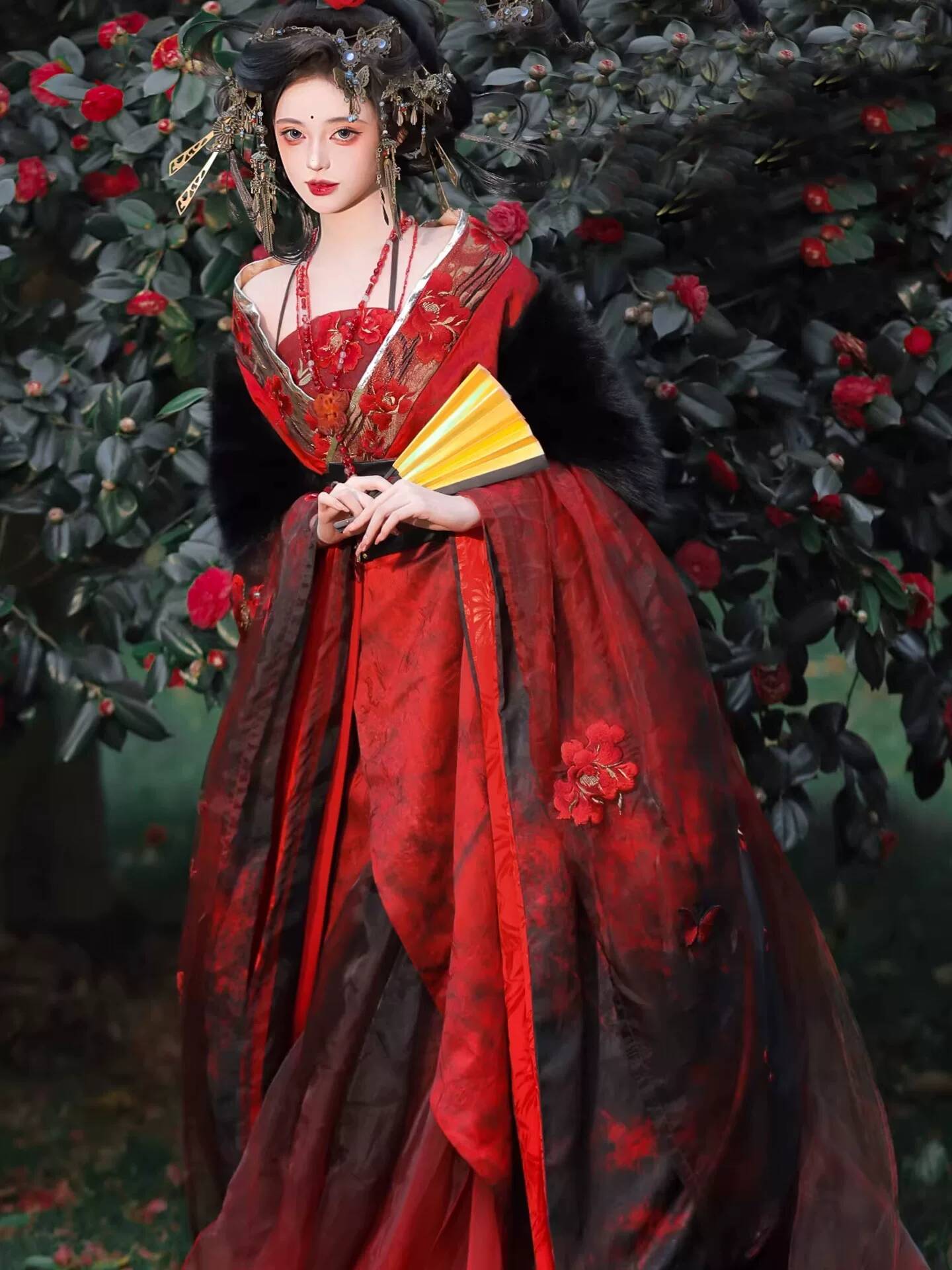 Nowy Datura Czerwony Hanfu Dam – Embroidery Style recenzja i cena