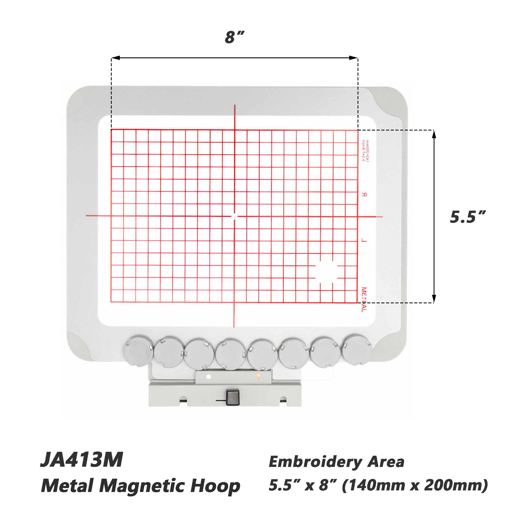 Obręcz magnetyczna do Janome M – Embroidery Generator recenzja i cena