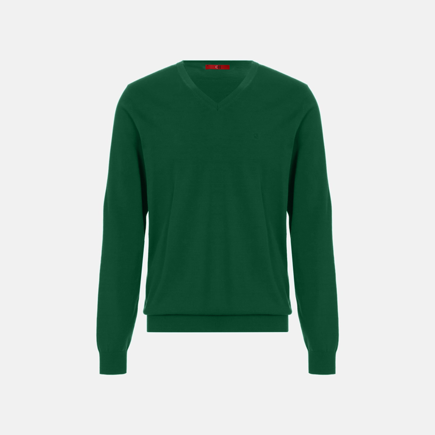 Męski sweter z dekoltem w sere – Embroidery Font recenzja i cena