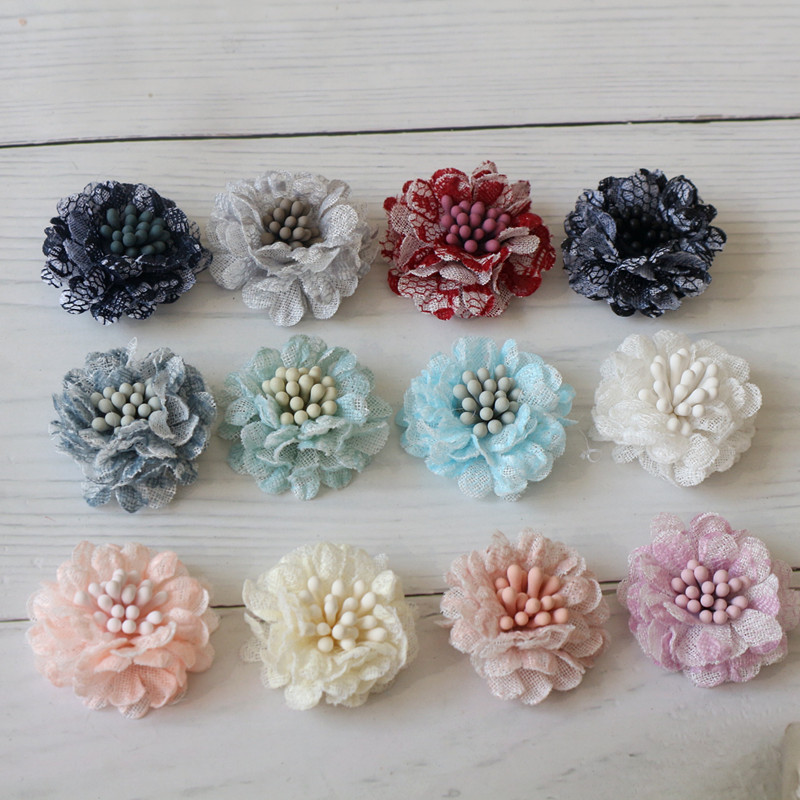 10 sztuk 3CM ręcznie robione m – Embroidery Daisy Flower recenzja i cena