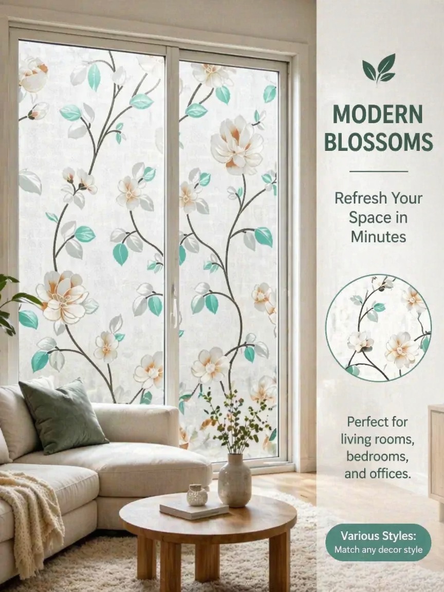 Folia okienna z wzorem haftu,  – Embroidery Removal recenzja i cena