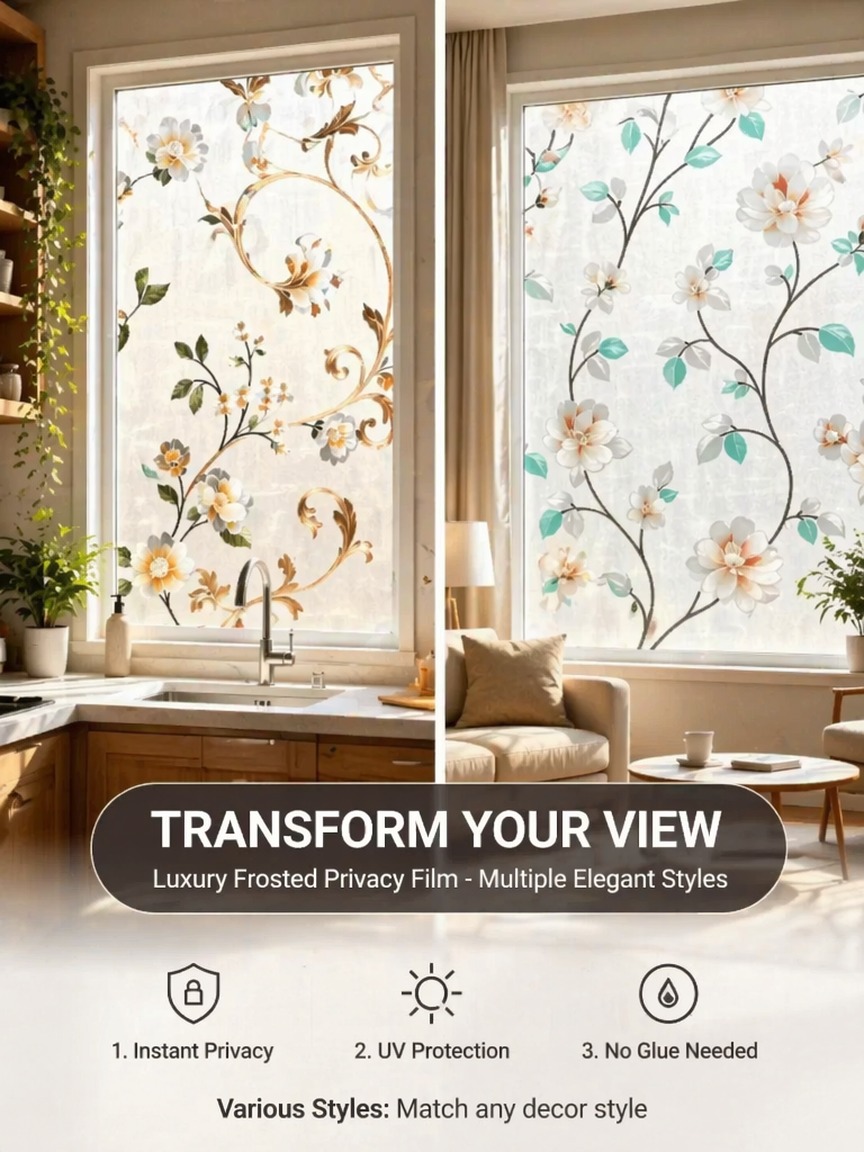 Folia okienna z wzorem haftu,  – Embroidery Removal recenzja i cena