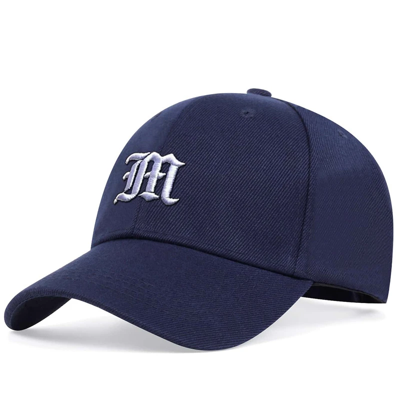 Czapki baseballowe unisex z ha – Embroidery Letter M recenzja i cena