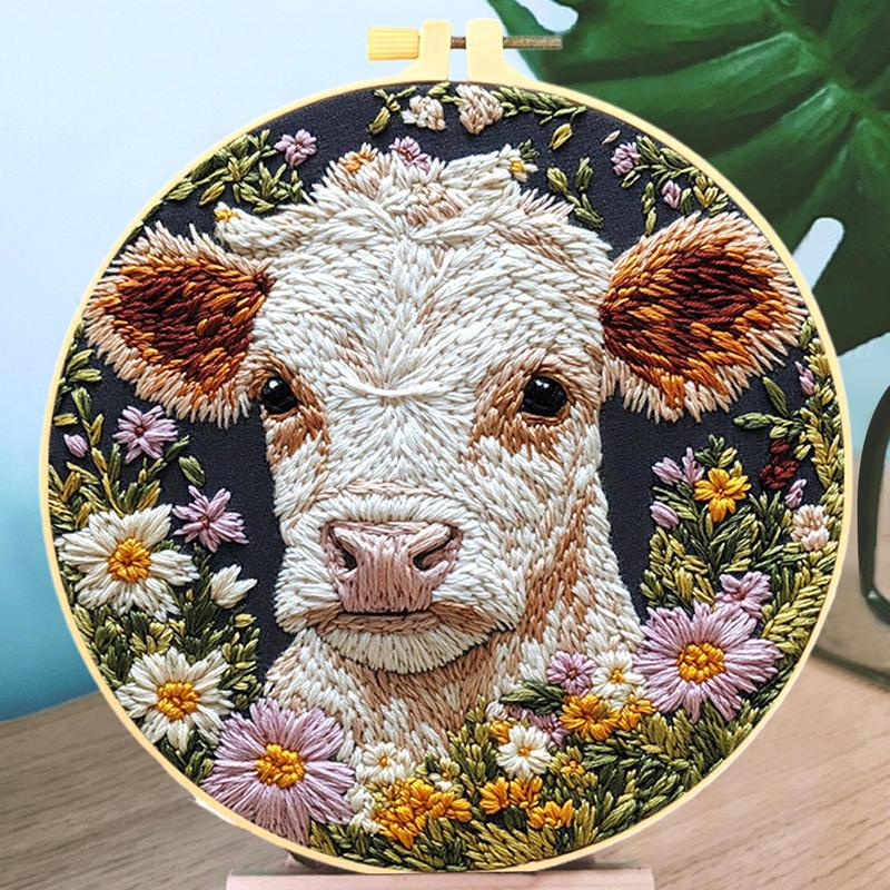 Zestawy do haftu dla dorosłych – Embroidery Daisy Flower recenzja i cena