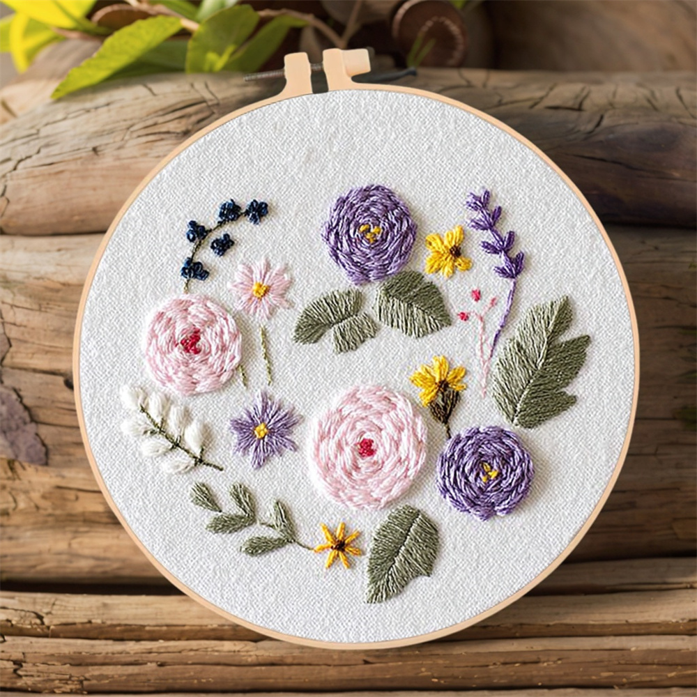 Zestaw do haftowania DIY MomoA – Embroidery Daisy Flower recenzja i cena