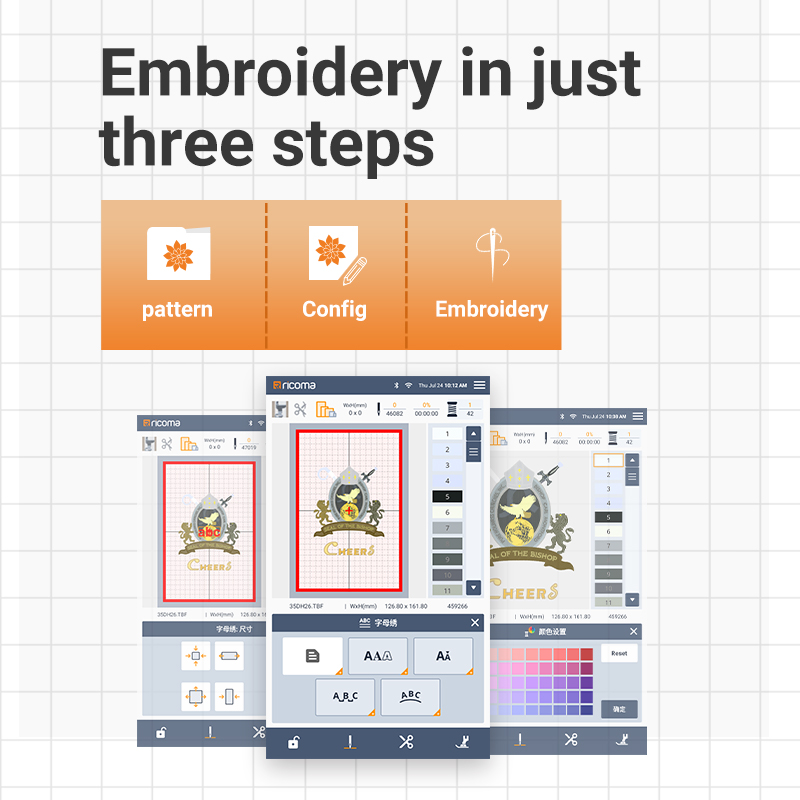 Łatwa w użyciu komputerowa mas – Embroidery Machine Computerized recenzja i cena