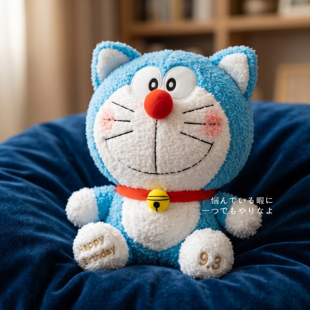 Urocza pluszowa lalka Doraemon – Embroidery Design Love recenzja i cena